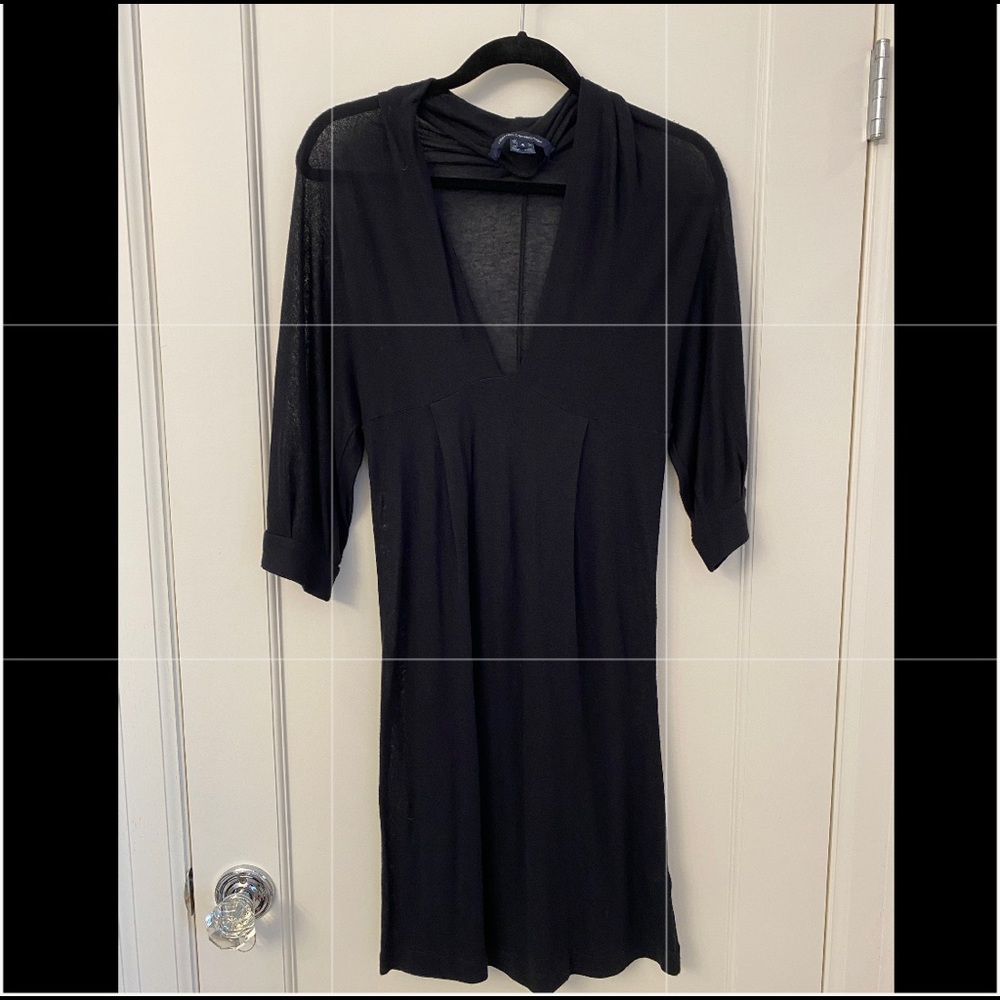 French Connection black sweater dress Sz4